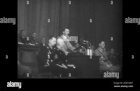 Adolf Hitler Podium Stock Videos Footage Hd And K Video Clips Alamy