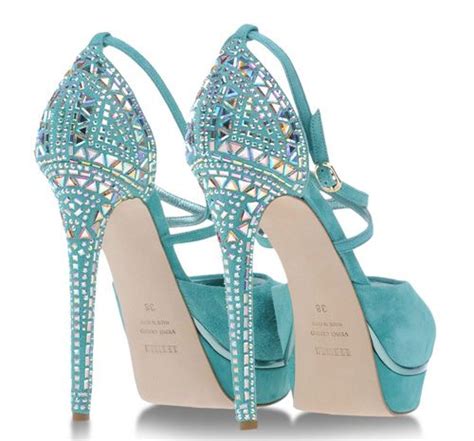 Turquoise Heels