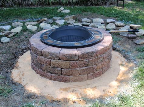 Stone Fire Pit Kits | FIREPLACE DESIGN IDEAS