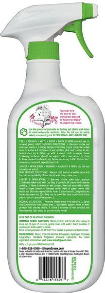 Simple Green Oxy Dog Stain And Odor Oxidizer 32 Fl Oz Bottle