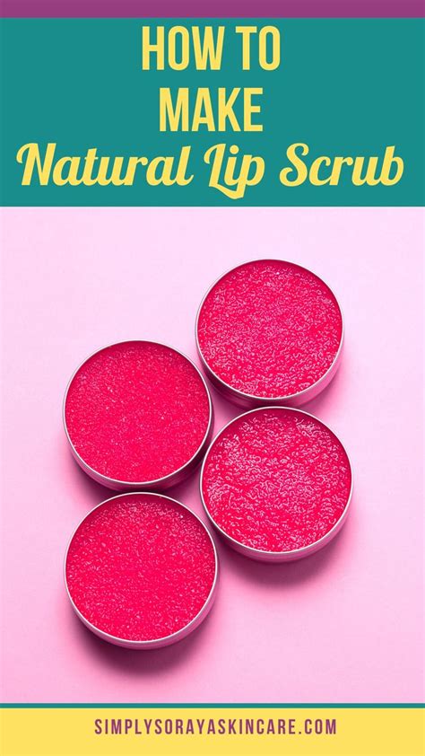 Exactly How To Make Diy Lip Scrub Super Lush Super Quick Super Easy