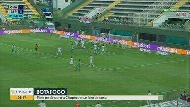 Bom Dia Cidade Ribeir O Preto Botafogo Sp Perde Para Chapecoense