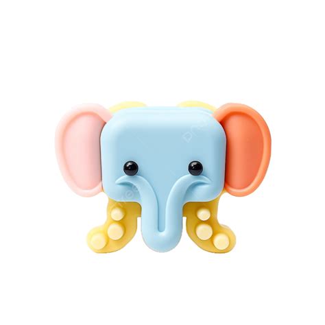 Elephant Toy Mini Toy Baby Elephant Baby Toy Png Transparent Image