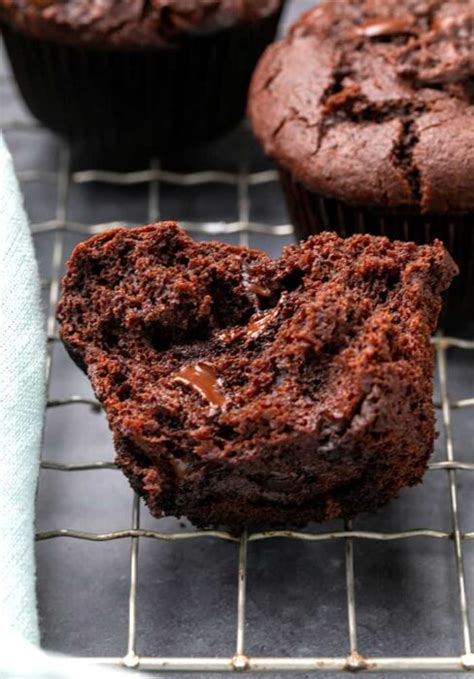 Rich Gluten Free Chocolate Muffins