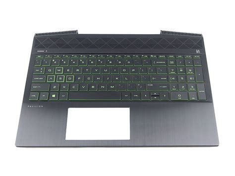 HP PAVILION 15 CX US ENGLISH KEYBOARD PALMREST ASSEMBLY L20671 001 NO