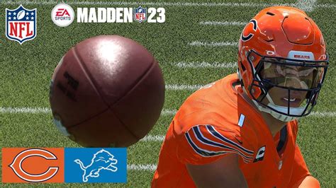 Madden Dj Moore Justin Fields Bears Vs Lions Madden Updated