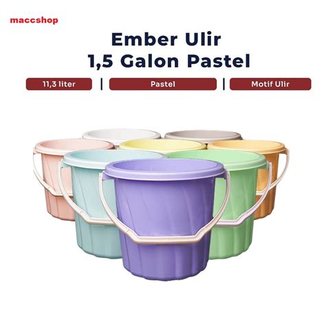 Jual Ember Plastik Ulir Suistar Galon Liter Shopee Indonesia