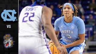 North Carolina Vs James Madison Acc Women S Basketball Highlights