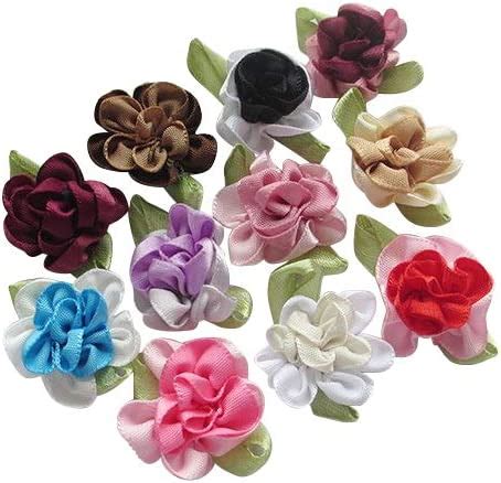 Amazon Chenkou Craft Tone Satin Ribbon Flowers Bows Appliques Diy