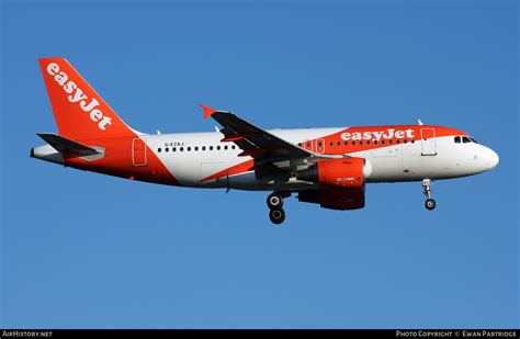 Aircraft Photo Of G Ezaj Airbus A Easyjet Airhistory Net