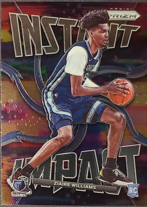 Ziaire Williams Prices Panini Prizm Instant Impact