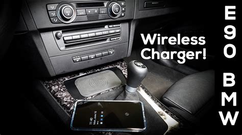 My E90 Bmw Now Has Wireless Charging Retrofit Diy Youtube