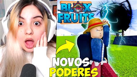 LIBEREI TUDO Da MINHA PRIMEIRA FRUTA No BLOX FRUITS MEUS NOVOS