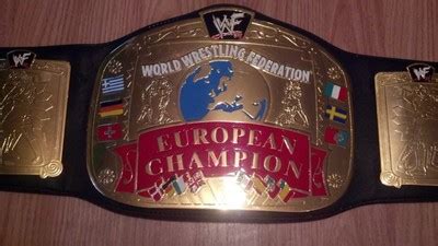 WWF/WWE European Championship Belt Replica Championship Belt! Low Price ...