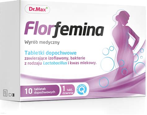 Dr Max Florfemina Tabletki Dopochwowe Tabl Opinie I Ceny Na Ceneo Pl