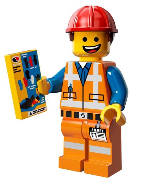 The Lego Movie Emmet Brickowski Emmet Lego Lego Minifigures