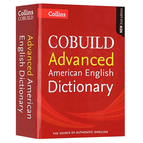 进口书正版柯林斯高阶英英词典英文原版collins Cobuild Advanced American English Dictionary正版进口美式英语词汇工具书 虎窝淘