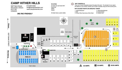 Campsites & Rates – Camp Hither Hills