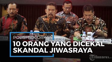 Jaksa Agung Beberkan Nama Orang Yang Dicekal Terkait Skandal