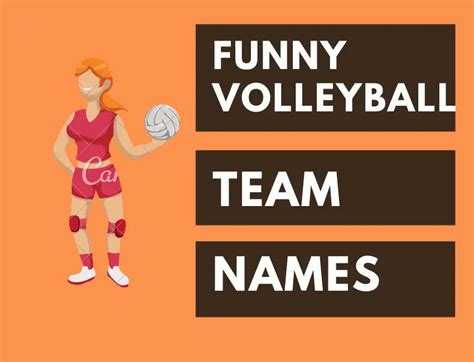 Funny Volleyball Team Names Inisoftskill