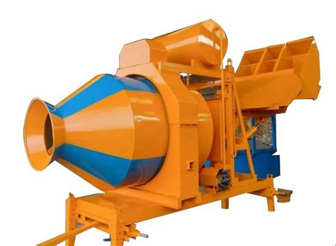 Reverse Drum Mixer Electric Engine Rm Mobile Concrete Batching