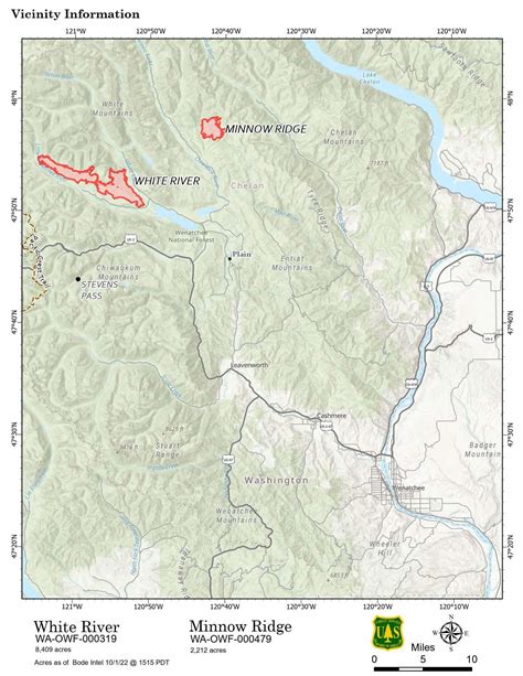 Waowf White River Irving Peak Incident Maps Inciweb