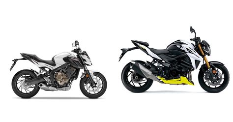 Motorrad Vergleich Honda Cb F Vs Suzuki Gsx S