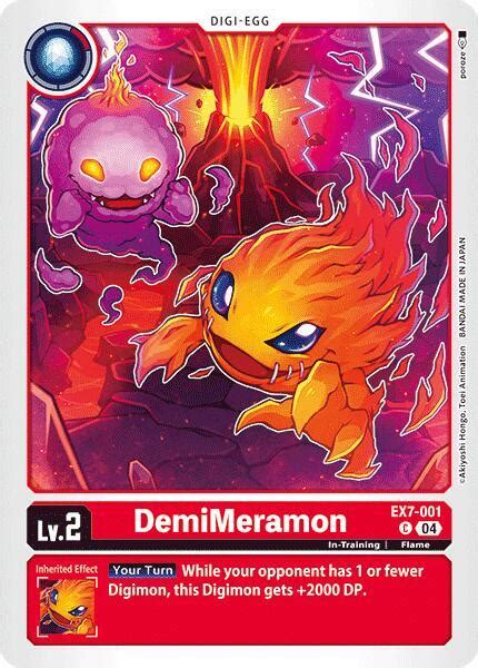 DemiMeramon - Digimon LIBERATOR - Digimon Card Game