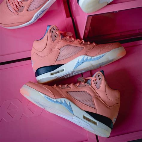 La Dj Khaled X Air Jordan 5 We The Best Crimson Bliss En Détail Le