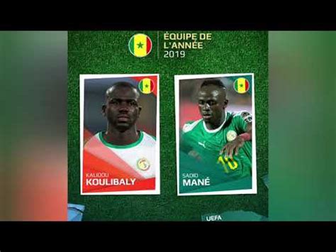 Kalidou Koulibaly Et Sadio Man Parmi Les Nomin S Pour Team Of The