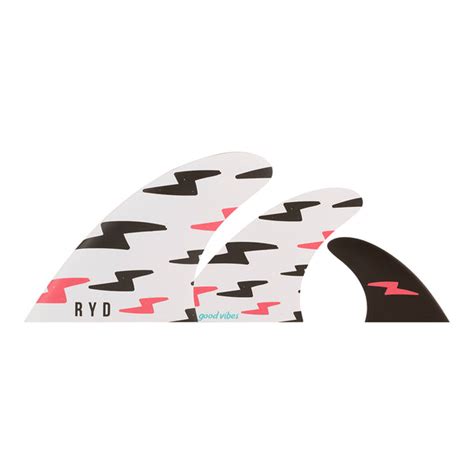 Good Vibes True Thruster Fins Old Ryd Brand South Africa