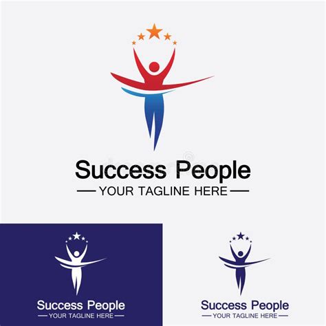 Success People Logo Vector Design Template Stock Vector - Illustration of connection, success ...