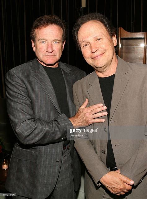 Robin Williams and Billy Crystal during Kevin Spacey Announces the ...