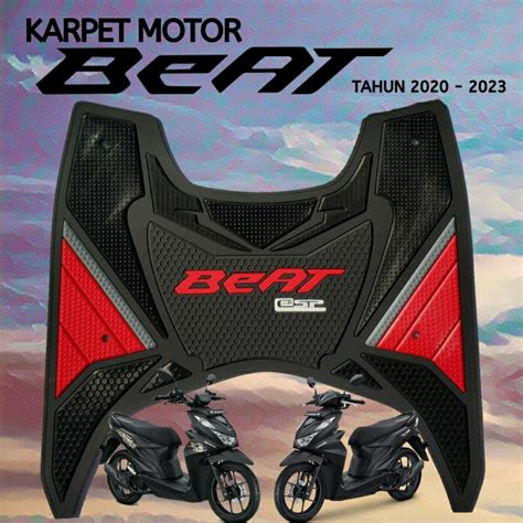 Jual Karpet Alas Kaki Pijakan Kaki Motor Honda Beat Aksesoris Variasi