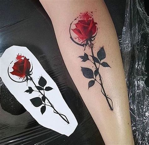 Tatuaje: Flor Rosa - Tatuajes para Mujeres