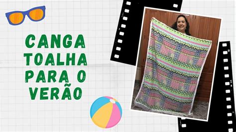 DIY COMO FAZER CANGA TOALHA