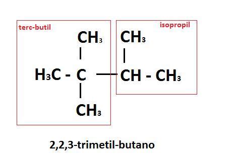 Fa A Uni O Dos Radicais Terc Butil E Isopropil E Classifique A Cadeia