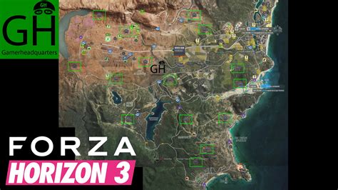 Forza Horizon Achievement Guide Road Map Xboxachievements