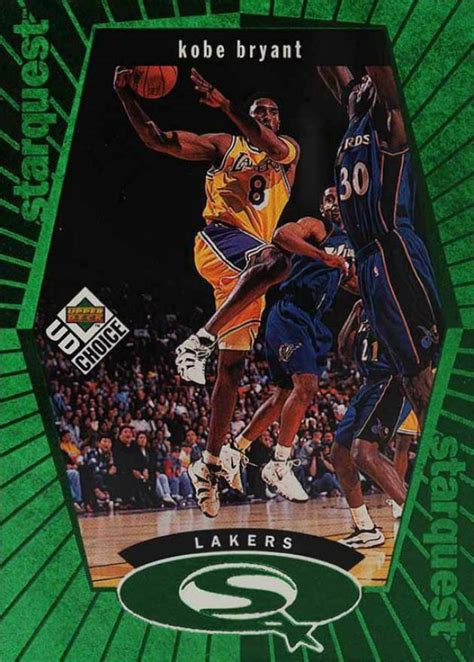 1998 Upper Deck Choice Starquest Kobe Bryant SQ13 Basketball VCP