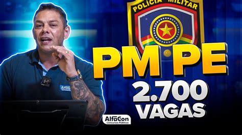 Concurso PM PE 2023 Comece Agora Seus Estudos AlfaCon YouTube