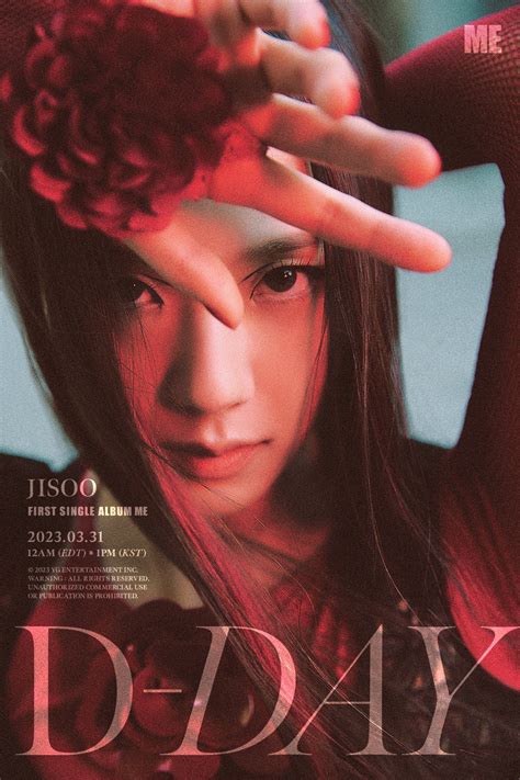 Update Blackpinks Jisoo Drops Captivating D Day Poster For Solo Debut