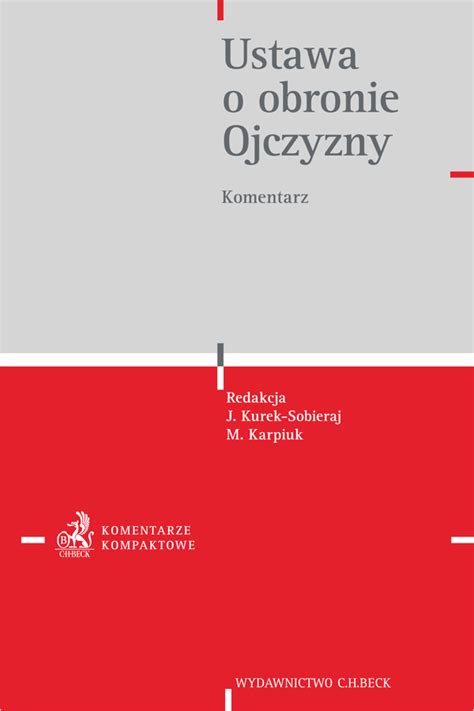 Ustawa O Obronie Ojczyzny Komentarz Miros Aw Karpiuk