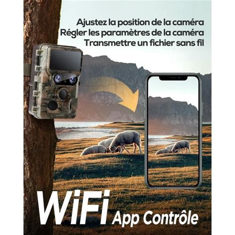 Cam Ra De Chasse Izeeker Ig Wifi K Mp Vision Nocturne