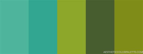 21 Blue Green Color Palettes Aesthetic Color Palette