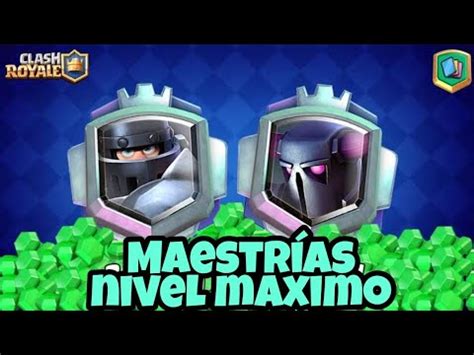 CONSEGUIR Maestria De Cartas Clash Royale A NIVEL MAXIMO CLASH