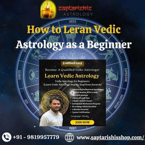 How To Leran Vedic Astrology As A Beginner Saptarishis Shop