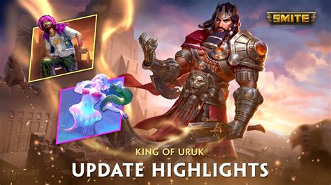 Smite Update Highlights The King Of Uruk Youtube