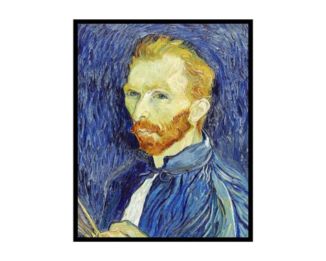 Poster Master Vintage Van Gogh Poster Retro Van Gogh Self Portrait