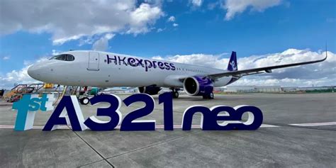 Hk Express Receives First Airbus A Neo