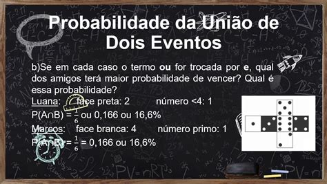 Probabilidade Da União De Dois Eventos Correção Dos Exercícios